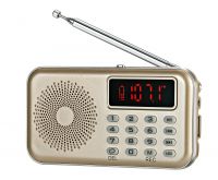 Multifunction Mini Player with Dual Band FM/AM Radio for Seniors