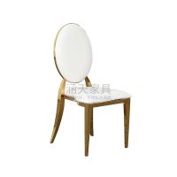 High Quality +S/S frame + PU upholstery + dining chair + For Hotel, Villas, and Apartment