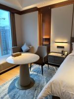 High Quality +Wood frame + Marble top + bedside table + For Hotel, Villas, and Apartment