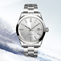 Mechanical Watch Source Factory - Round Men's Mechanical Watches 904L Stainless Steel 40MM Watch for Men