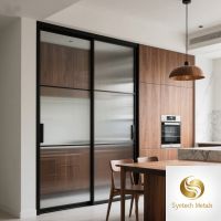 High Quality Narrow Aluminum Sliding Doors