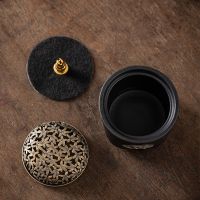 Geometric Aromatherapy Burner, Hexagonal Pattern Ceramic