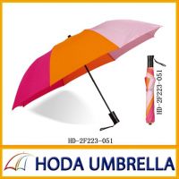 Umbrella two section automatic