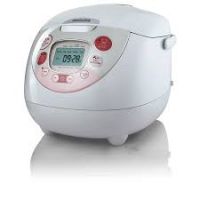 Electric Smart Rice Cooker with Keep-Warm and Timer Features