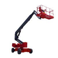 Electric Diesel Cherry Picker Man Lift Hydraulic Telescopic Platforms Self-propelled Telescopic Boom Lift for Aerial Work From China