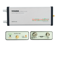 Signal Hound  VSG25A VSG60A 100 MHz to 2.5 GHz to 6 GHz Vector Signal Generator