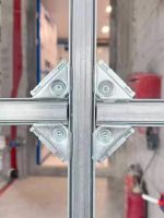 Manufacturer supply high quality Weld-free keel 34*34*1.0mm quick-install weld-free keel From China