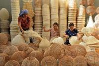 sáº£n pháº©m lÃ m tá»« mÃ¢y tre Äan From Vietnam