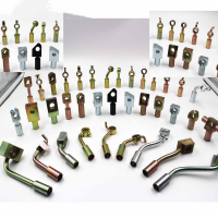 Braided brake hose fittings for high-pressure hydraulic systems in motorcycles and automobiles From China