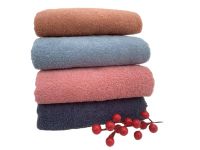 Ultra Soft Absorbent 100% Cotton Bath Towel Set Skin Friendly Woven Technique Multiple Colors Available From Vietnam