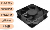 EC12038 IP68 Waterproof EC/AC Fan | Energy Efficient for Marine Agriculture OEM