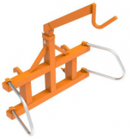 Tractor Attachment Telescopic Big Bag Lifter with Euro or Trima Attachment T-BBH From China