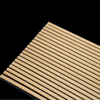 LVFENG  Bamboo and  Wood Slat Acoustic Panels for Wall and Ceiling - bamboo manufacturer 