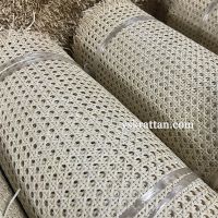 Grade-A rattan cane webbing roll - open/square mesh