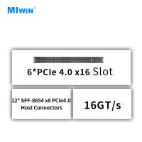 8-Card In-Line 6 Slots Graphics Card GPU Baseboard Pcie4.0x16 Slot Expansion 6-Slot Sff8654 GPU Expansion Card From China