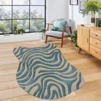 Tidal Reverie Rug From India