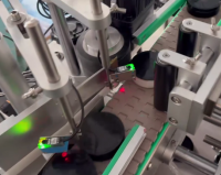 Tobacco tin snuff tin snuff nicotine bag tin labeling machine