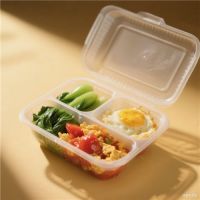 4-Compartment Transparent Takeout Container