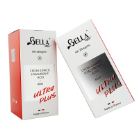 Bella Ultra Plus Mono-Phasic Cross-Linked Hyaluronic Acid Filler 60ml/Bottle 26mg/Ml Ha Concentration