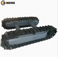 6tons Customized Steel Track Undercarriage Chassis for Mobile Crusher Drilling Rig, Excavator From China