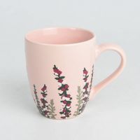 ceramic coffee mug solid color with decal print and customized logo From China