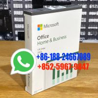 Office 2024 Home and Business Retail Box DVD/USB Box Full Package Sealed Box Key Code License COA Sticker  From China