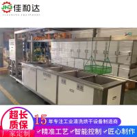 Five-tray semi-automatic ultrasonic cleaning machine. From China