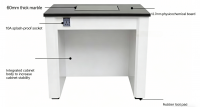 All Steel Anti-Vibration Balance Table | Laboratory Shockproof Balance Platform for Analytical Balance, 3 Grade Damping Lab Anti-shake Balance Bench