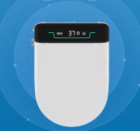 Intelligent toilet seat cover with hot water and antibacterial seat for household use