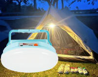 Solar Portable LED Light USB Rechargeable