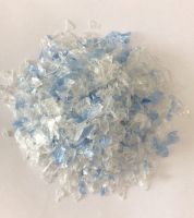 RPET Flake Clear(Blue And White