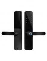 Smart Door Lock, Fingerprint Password Keyless Entry Door Lock, Bluetooth APP Control, C-Class Lock Cylinder for Home/Apartment/Office