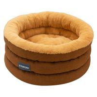 Three-Layer Round Pet Bed, Dual