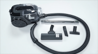 2000W High Power Canister Vacuum Cleaner, 26kPa Strong Suction Household Vacuum with HEPA Filter
