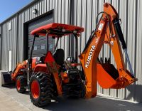 Used Kubota M8540 farm tractor for agriculture cultivation.