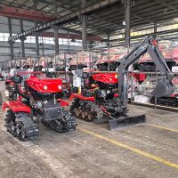 Crawler Type Driving Rotary Tiller Diesel