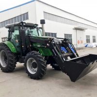 4x4 Wheel Tractor With Diesel Engine