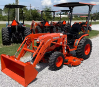 Used Compact Tractor Available New Or Used With 3 Cylinder Diesel Engine 4WD Built For Heavy Duty Farming