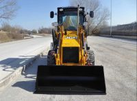 High Quality 1CX 50hp Backhoe Loader 3Ton Motor Engine Pump Mobile Self Power Trailered 2-Year Warranty Multi Function