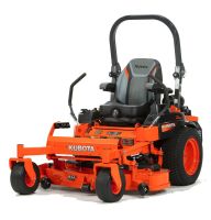 Zero Turn Lawn Mower with 60 Deck 24 Horsepower Diesel Engine Improved Features 28V Grass Box