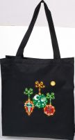 Fiber Optic Christmas Tote Bags