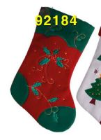 Fiber Optic Christams Stocking (SK07074)