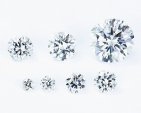 1 Carat Large Diamond Round Cut VVS Ring Loose Stone HPHT Lab-Grown Synthetic Diamond