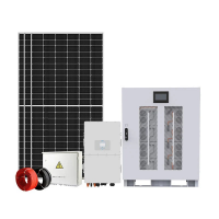 50KW 128KWH Hybrid Three-phase Solar Power Panel System
