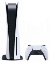 Disc Version PS5 Console - 4K-TV Gaming, 120Hz 8K Output, 16GB GDDR6, 825GB SSD, WiFi 6, Bluetooth 5.1