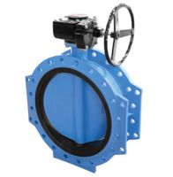 Double Eccentric Rubber Sealed Butterfly Valve
