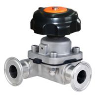 Sanitary Grade Manual Three-way Diaphragm