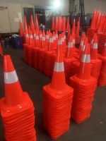 Reflective PVC Traffic Cone Flexible Road
