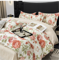 Washed Cotton Floral Ins Style Bedding