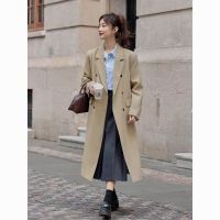 Long Knee-length Suit Jacket For
